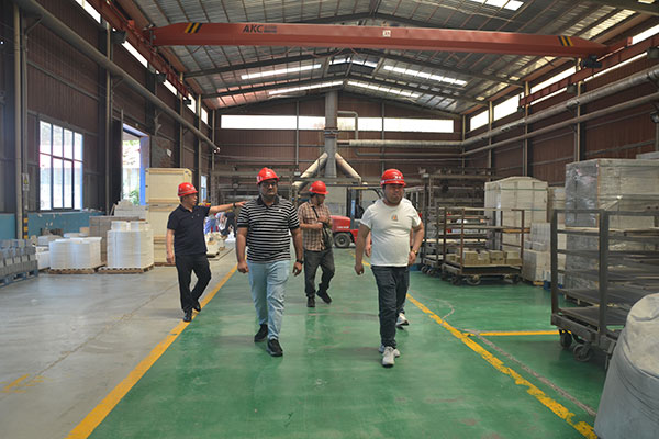 印度客戶到訪參觀，促進(jìn)更深入合作